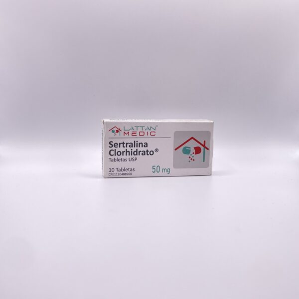SERTRALINA 50MG X10 TAB LATTAN MEDIC