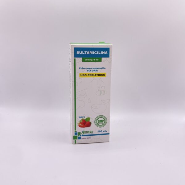 SULTAMICILINA SUSP 250/5 X 100ML DISTRILAB