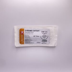 SUTURA CROM 2 0 REF 811 CURVA