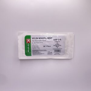 SUTURA NYLON 2 0 REF 628H VERDE RECTA CORTANTE
