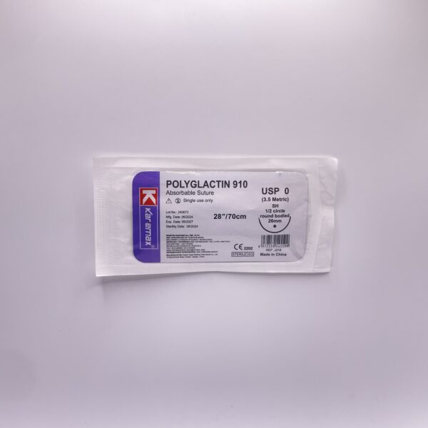 SUTURA VICRYL 0 REF J318 CURVA