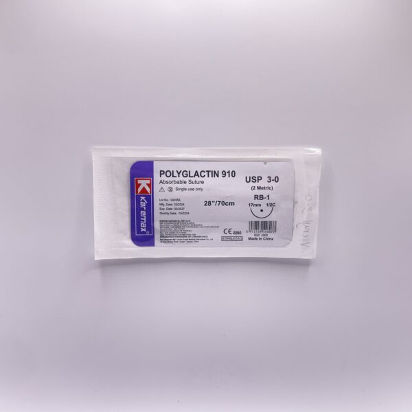 SUTURA VICRYL 3-0 REF J305H CURVA