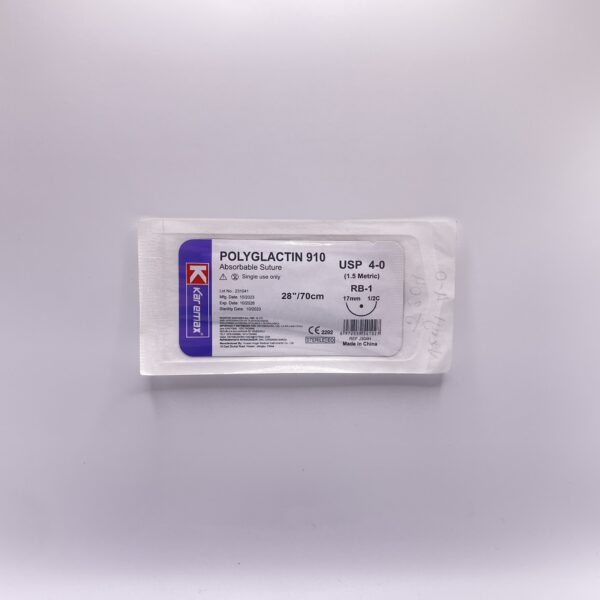 SUTURA VICRYL 4.0 REF J304 CURVA