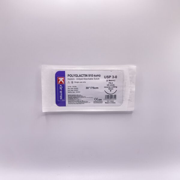 SUTURA VICRYL RAPID 3.0 REF 9923 CURVA