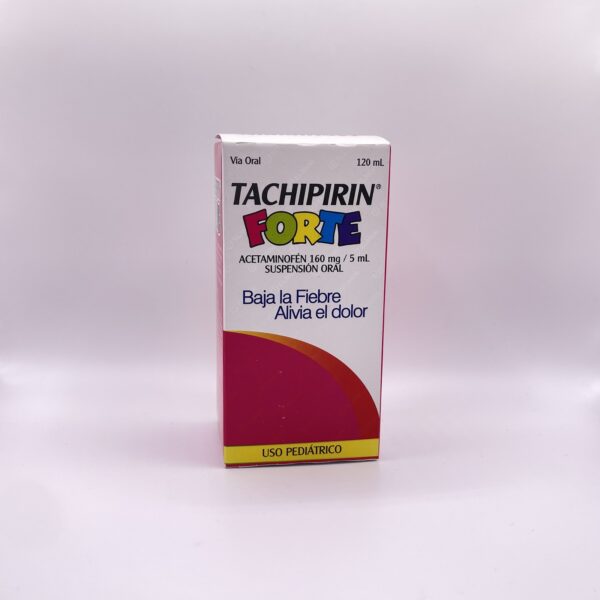 TACHIPIRIN FORTE SUSP JBE PED 160MG 5ML X 120 ML ELMOR