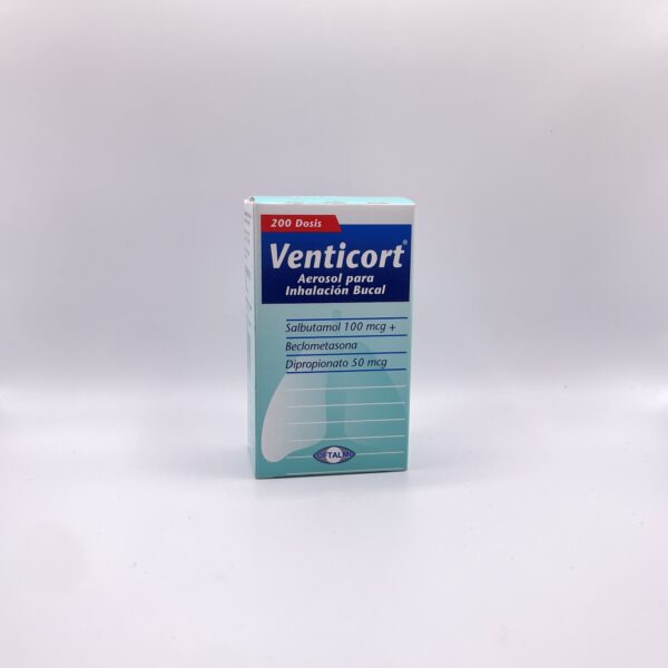 VENTICORT 100/50 INHAL 200 DOSIS OFTALMI