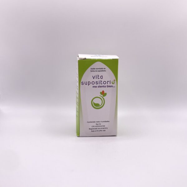 VITASUPOSITORIOS USO RECTAL X 4UND VITAOZONO