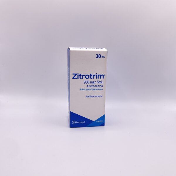 ZITROTRIM SUSP 200/5 X 30ML PORTUGAL