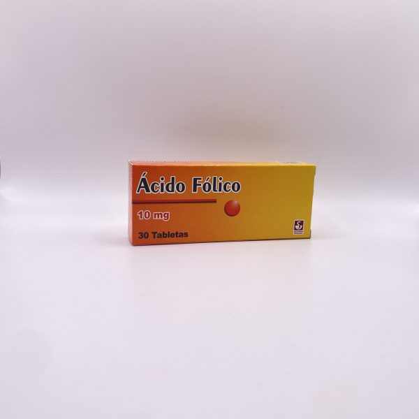 ACIDO FOLICO 5 MG X 10 TAB SIEGFRIED
