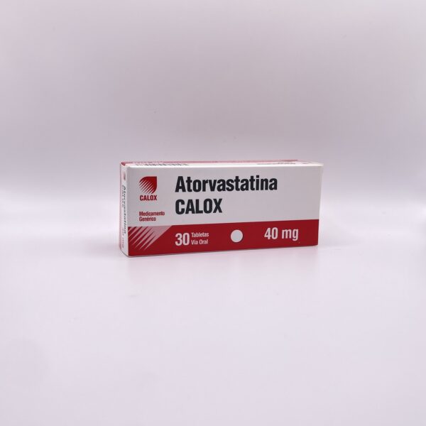 ATORVASTATINA 40MG X 30TAB CALOX
