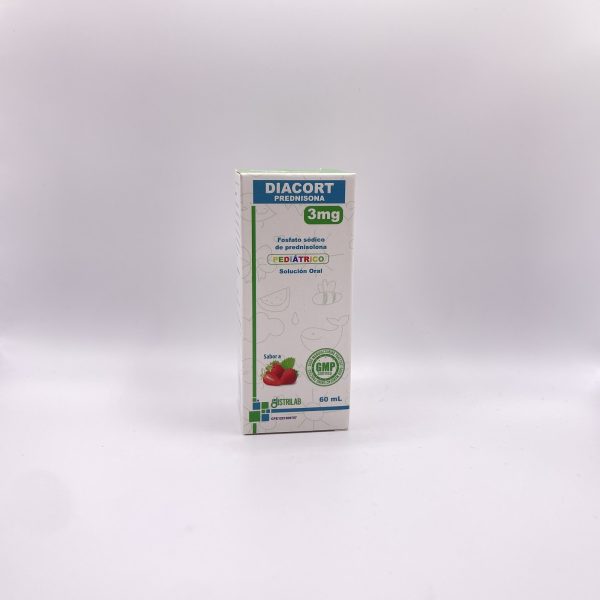 DIACORT PREDNISONA3MGX60ML DISTRILAB