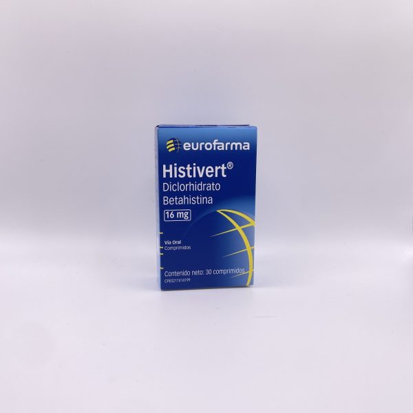 HISTIVER 16 MG X 30 COMP EUROFARMA