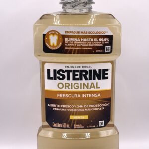 LISTERINE ORIGINAL 500ML ENJUAGUE BUCAL