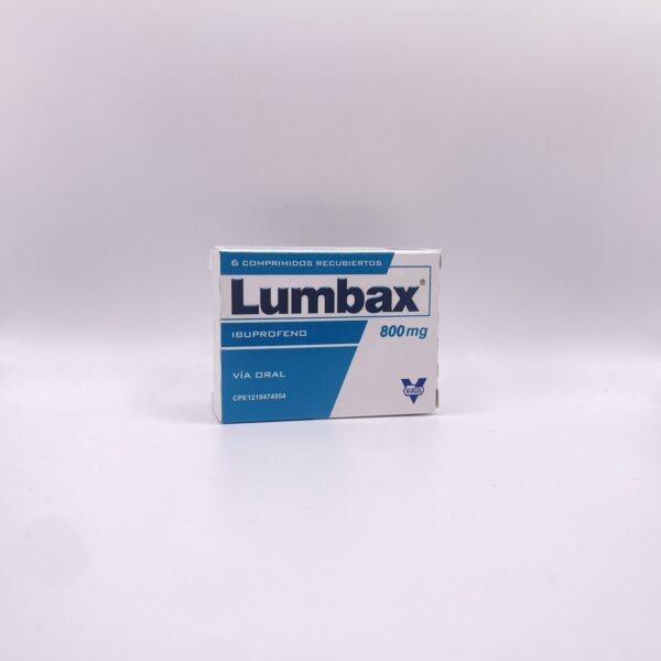 LUMBAX 800MG X 6TAB VARGAS