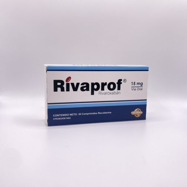 RIVAPROF 15MG X 30 COMP VALMORCA